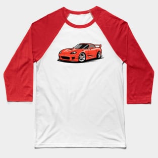 JDM Mazda RX7 Rotary Engine Baseball T-Shirt